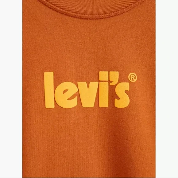 NWT Levi’s Graphic Standard Crewneck Sweatshirt Pullover - Picture 5 of 11